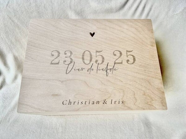 Memorybox trouwen XL