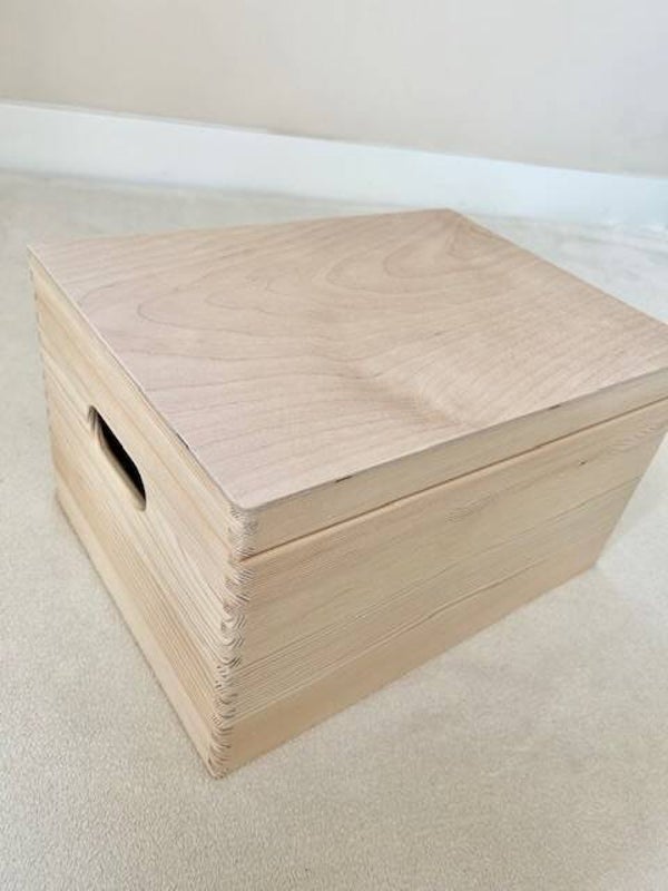 Memorybox geboorte eigen ontwerp