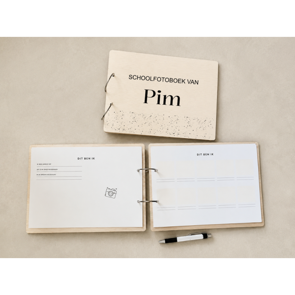 Schoolfotoboek Pim