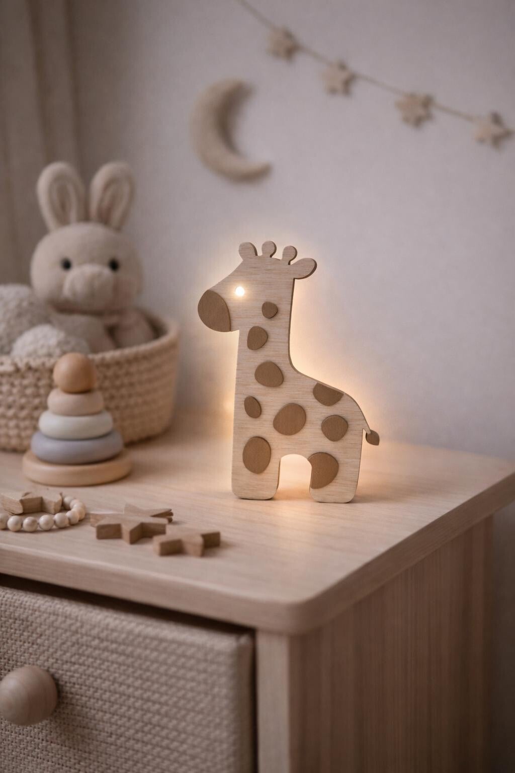 DIY Knutsellamp Giraffe
