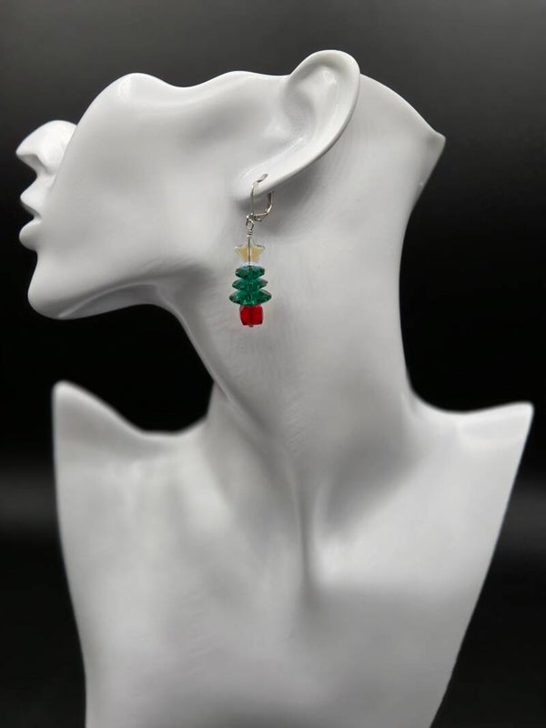 Earrings - Trees w/ Stars