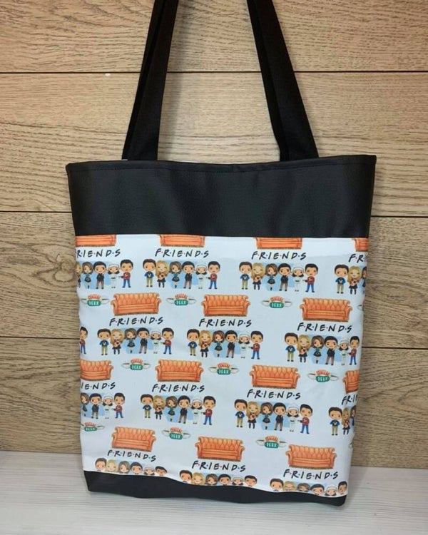Totebag Friends negro