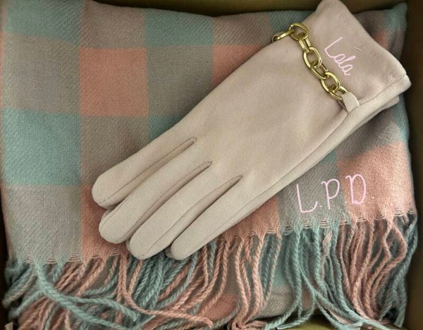 Pack regalo bufanda y guantes