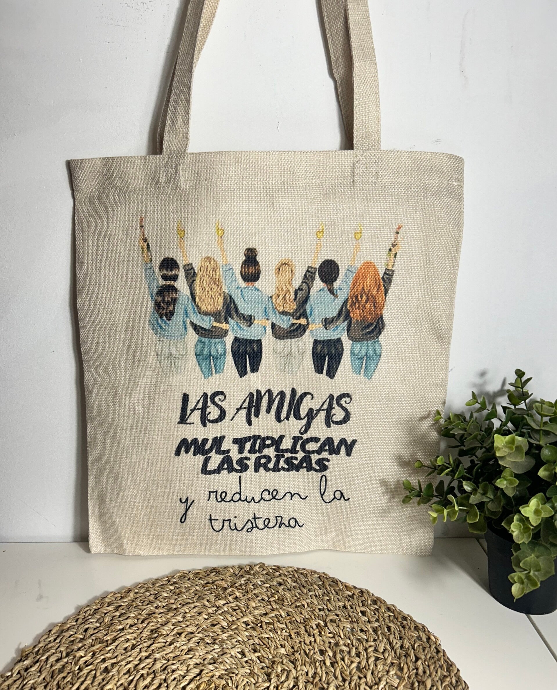 Bolsa totebag regalo para amigas