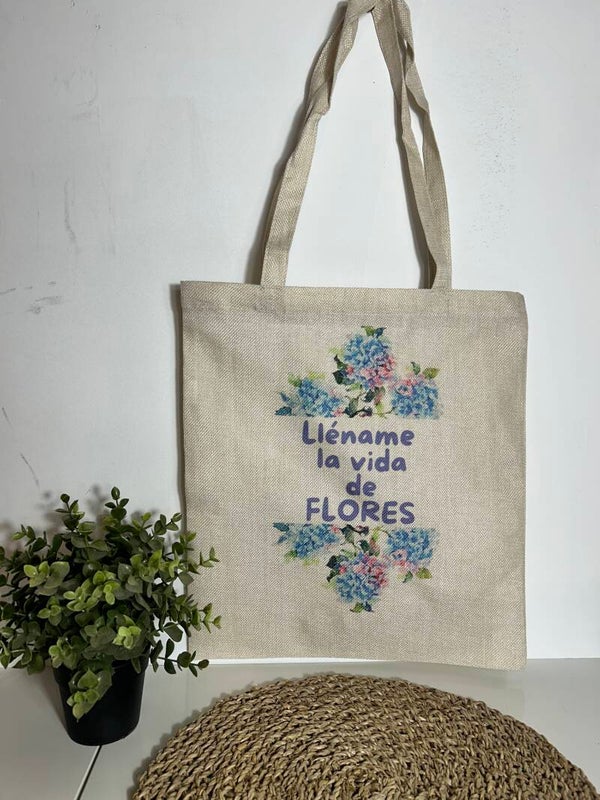 Bolsa tote frase