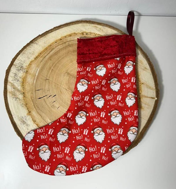 Bota de Navidad papá Noel