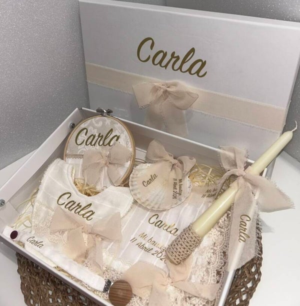 Caja de bautizo personalizada Maxi