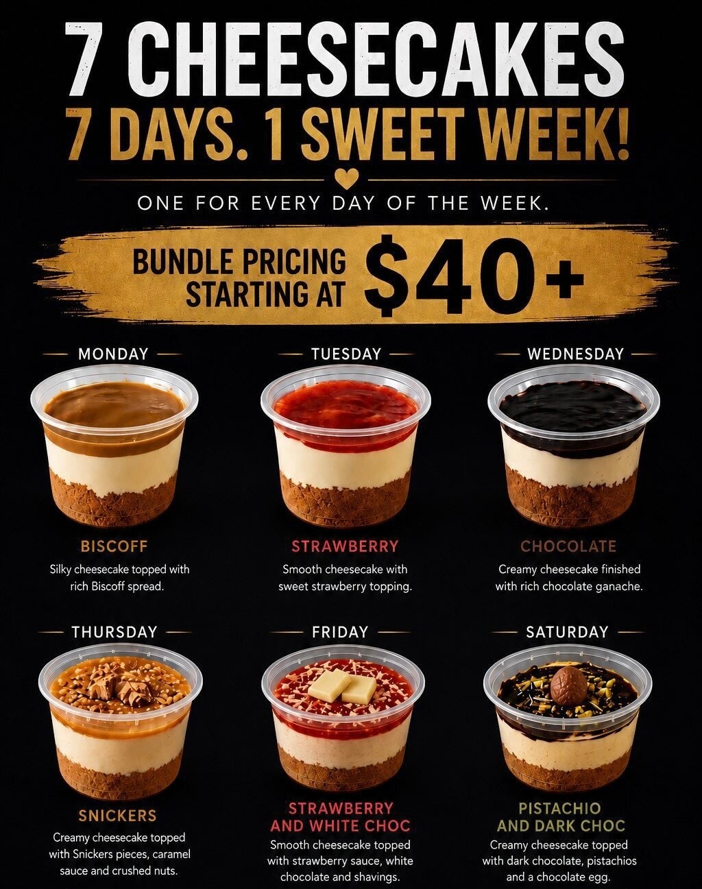 CHEESECAKE BUNDLE