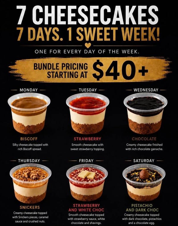 CHEESECAKE BUNDLE