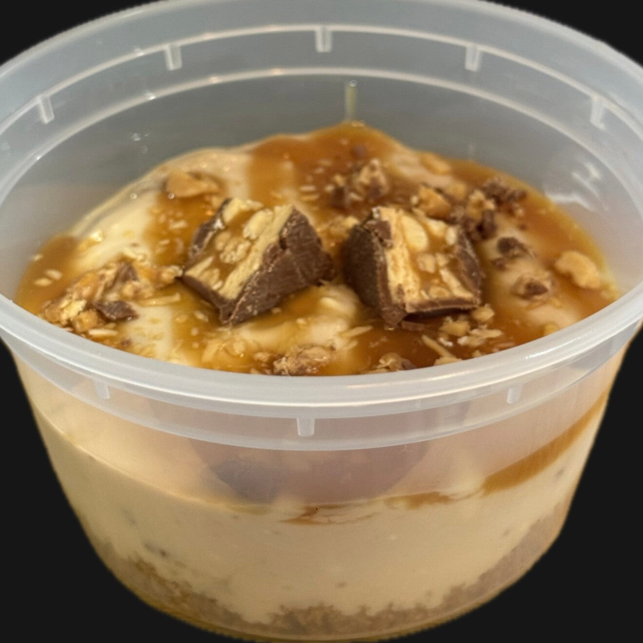 SNICKERS PROTEIN CHEESECAKE TUB