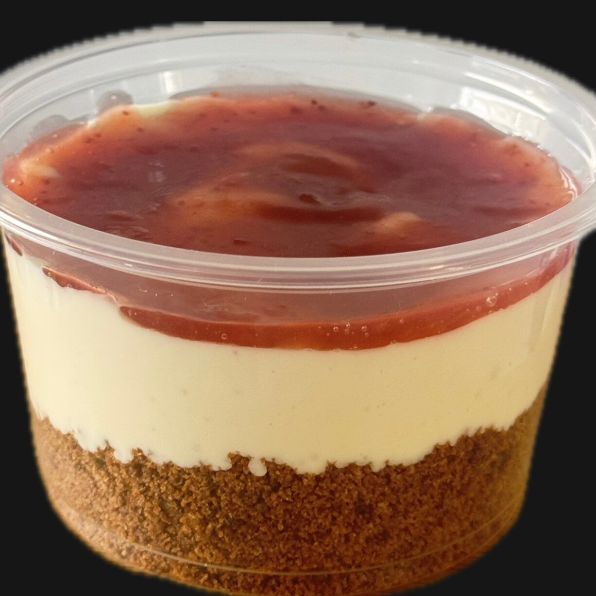STRAWBERRY PROTEIN CHEESECAKE TUB