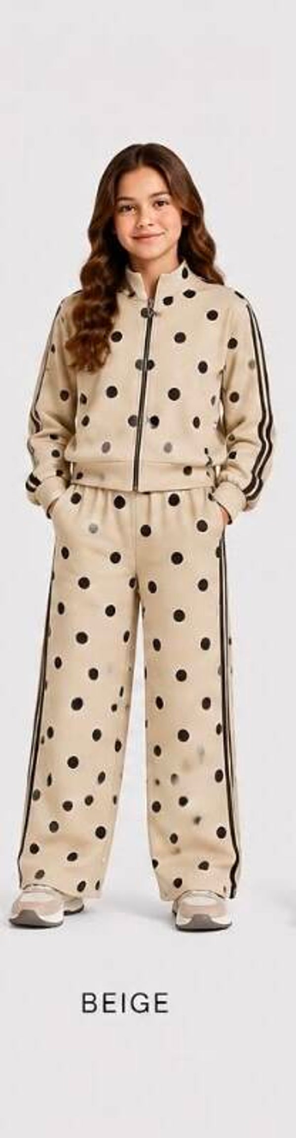 Beige polkadots