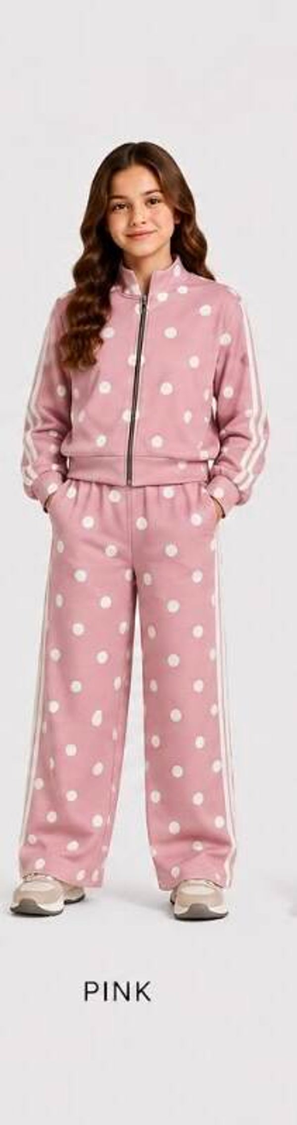 Roze polka dots