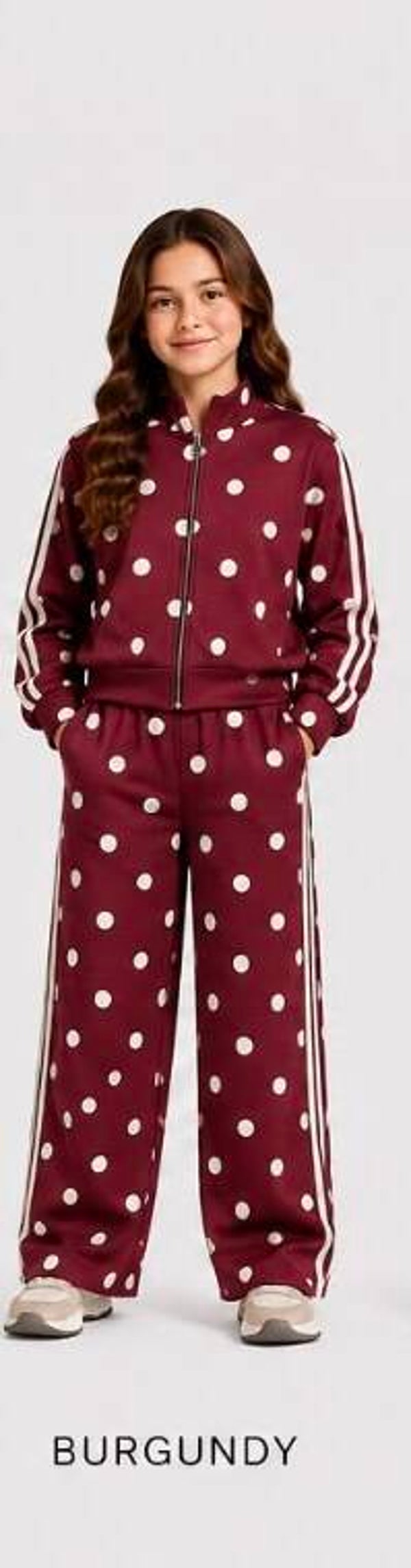 Polkadots bordeaux