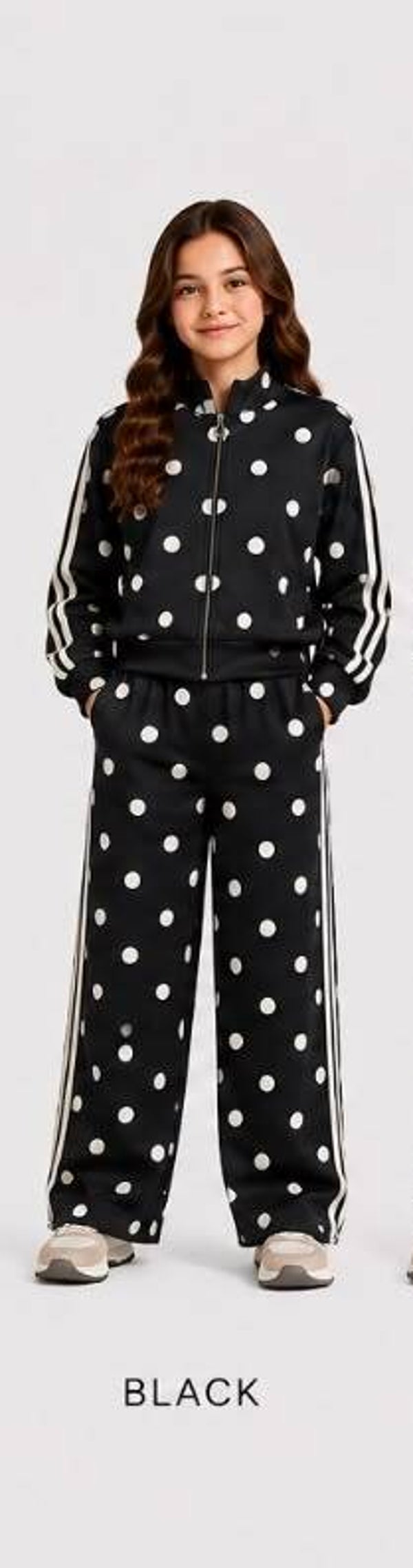 Polka dots zwart