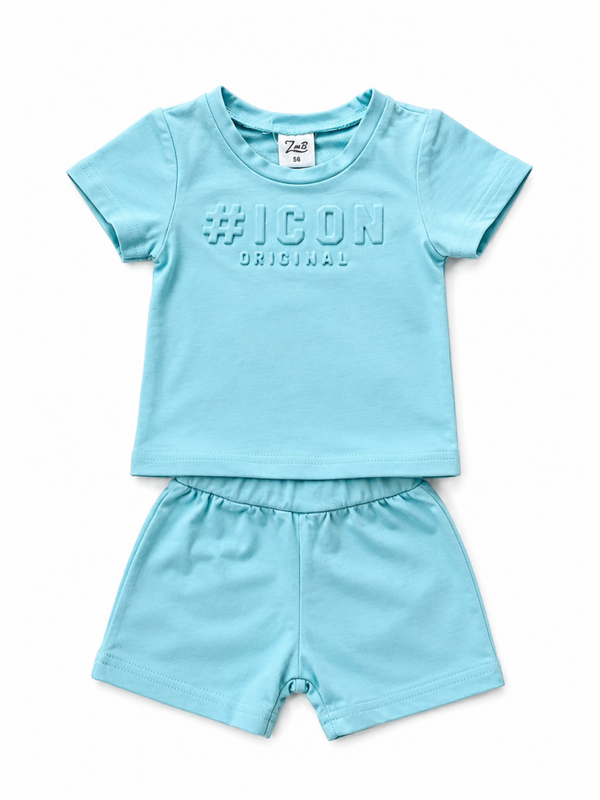 Icon aqua set