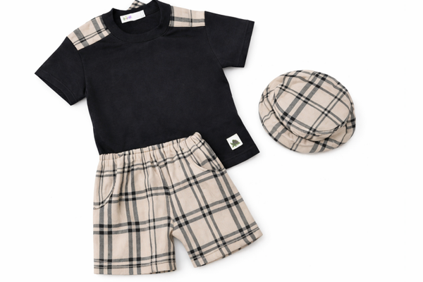 Geruit burberry look boys