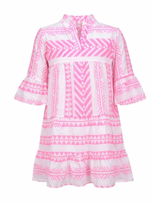 Fuschia Ibiza strand tuniek