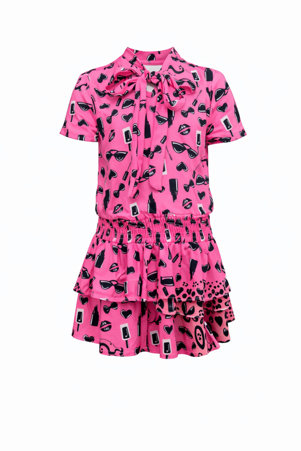 Roze lippenstift set