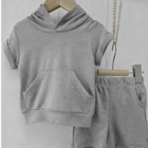 Grijze jogging set