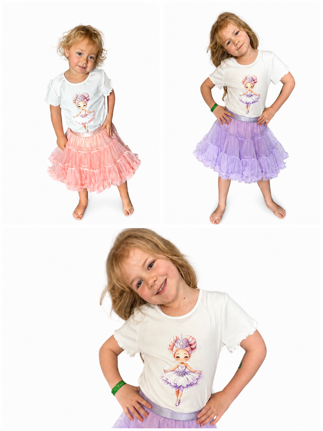 Roze ballerina set
