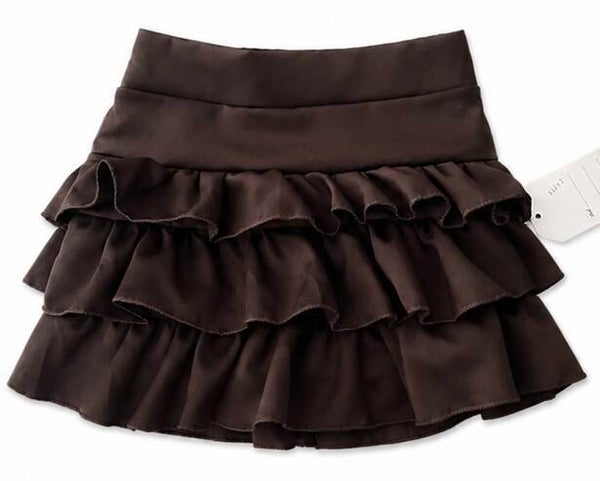 Rokje choco met binnenbroek