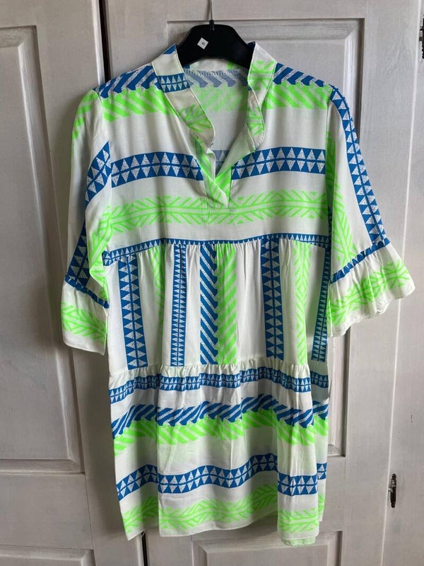 Ibiza jurk met mouwen