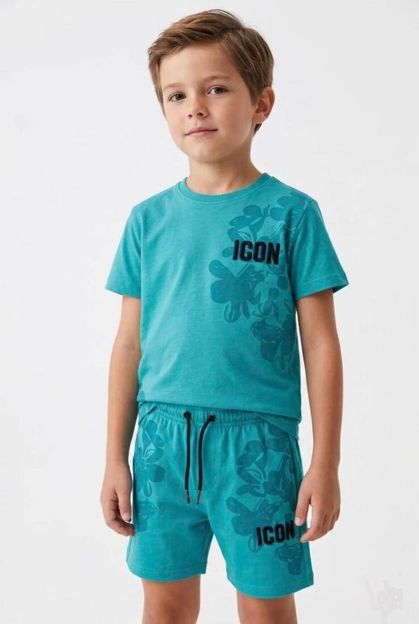 Icon beach oceaan