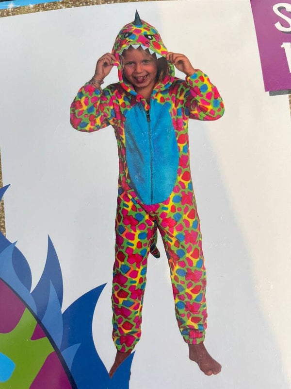 Unicorn onesie gekleurd