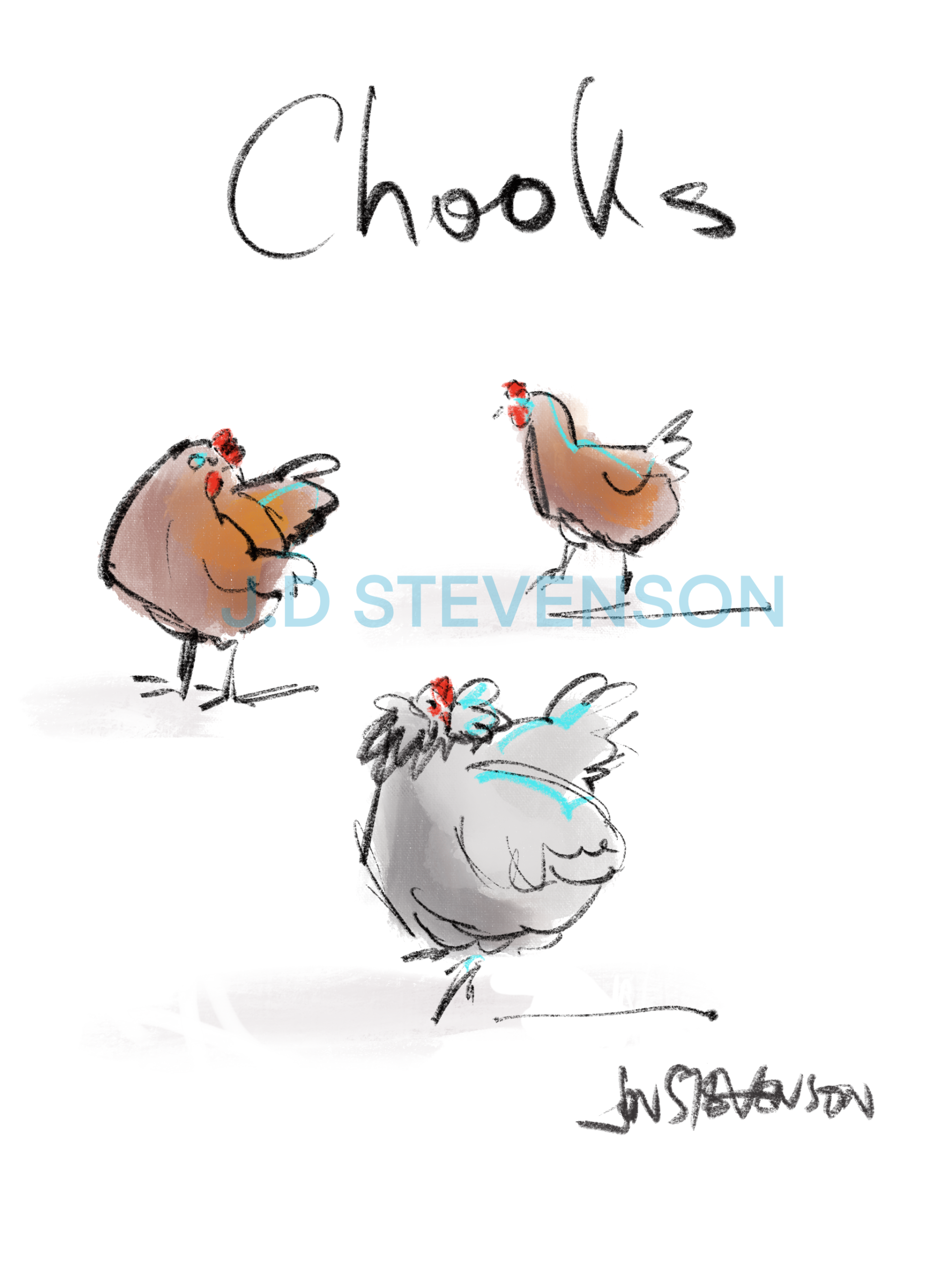 Chooks - PRINT