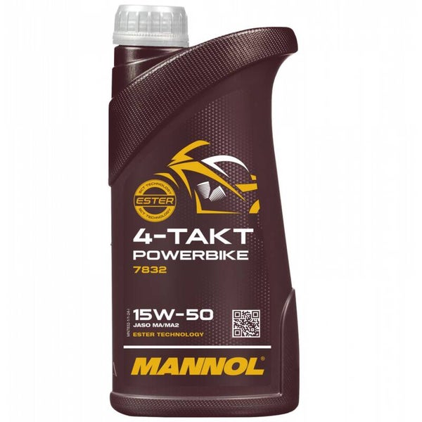 MANNOL 4-TAKT Powerbike - synthetisches 15W-50