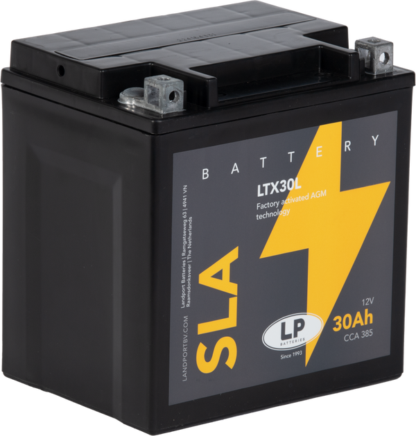Landport Motorcycle AGM - Sealed Lead Acid (SLA) Batterie 12 V / 30 Ah