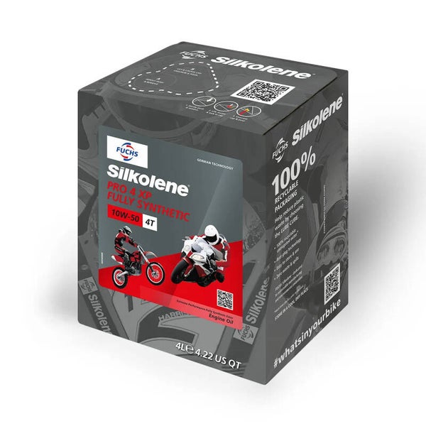 SILKOLENE PRO 4 PLUS 10W-50 (4 Liter Cube)