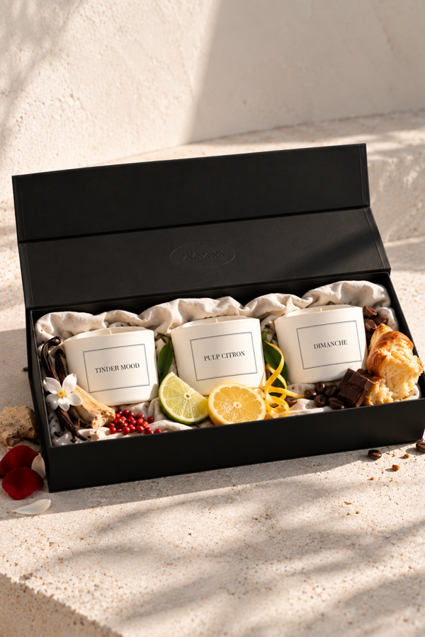 Coffret 3 bougies EXTRASMELL