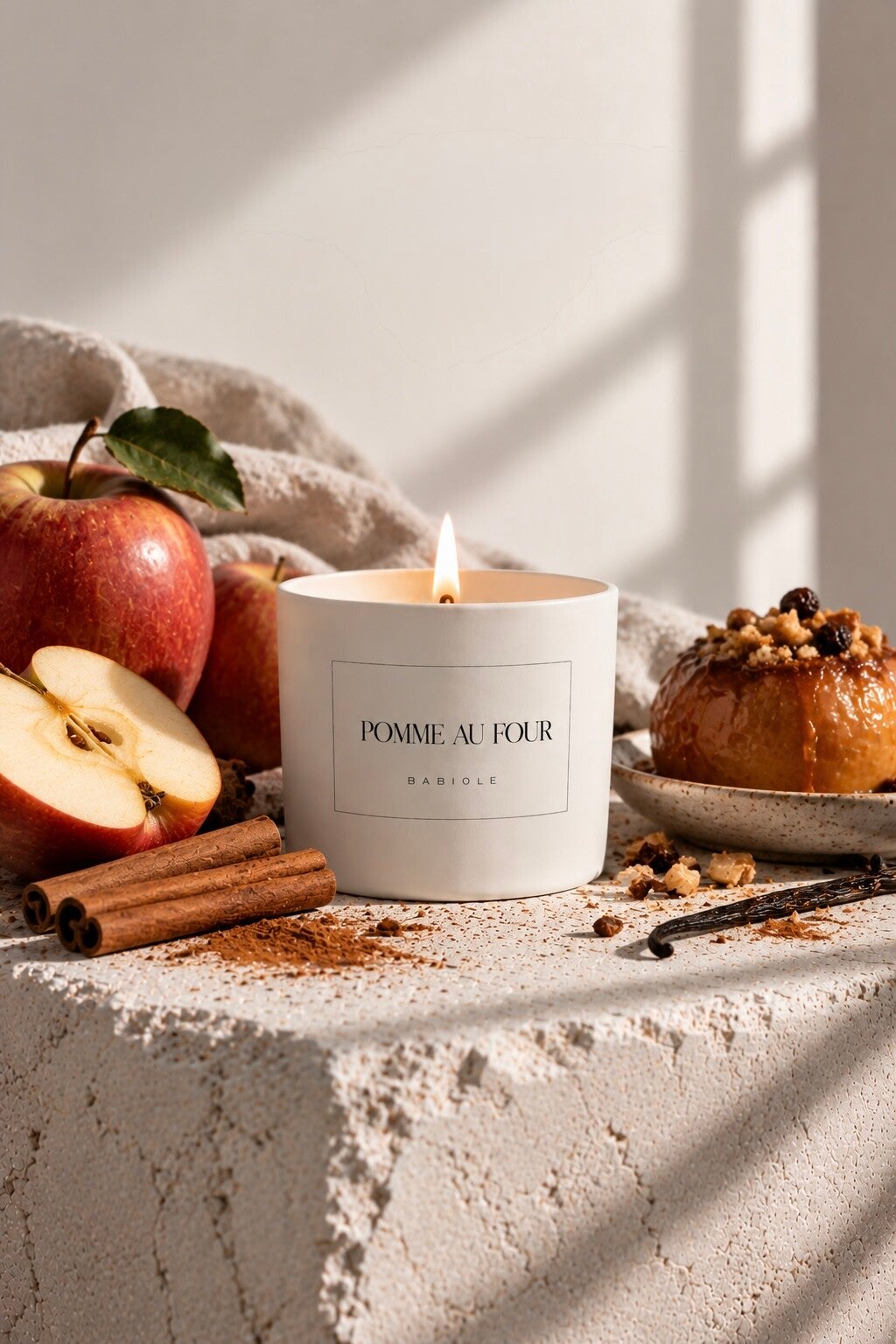 Bougie POMME AU FOUR