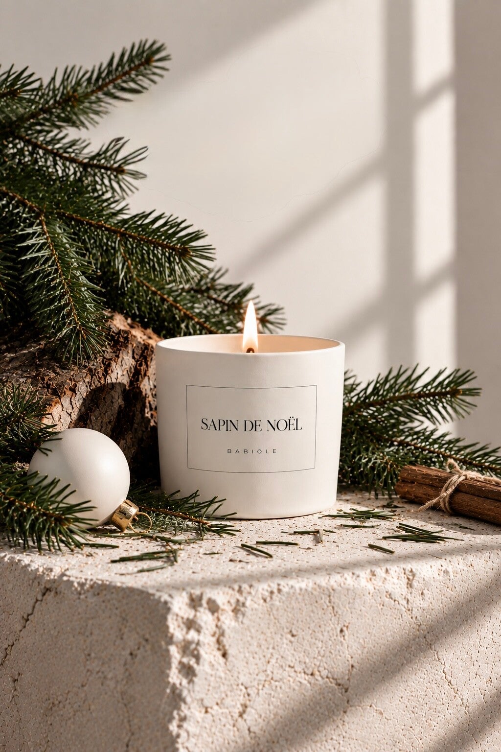 Bougie SAPIN DE NOËL
