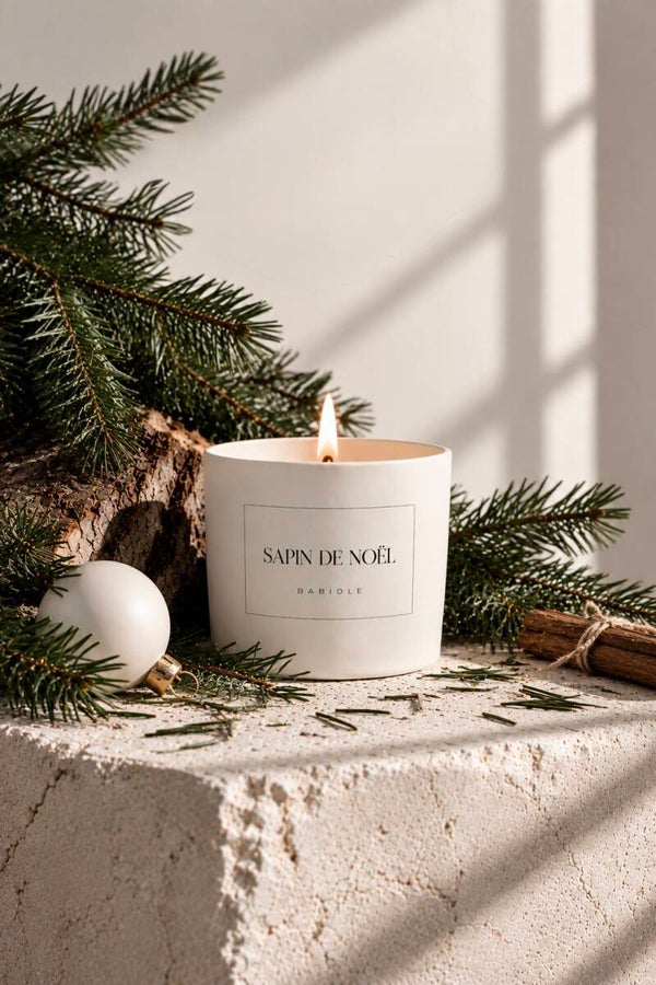 Bougie SAPIN DE NOËL