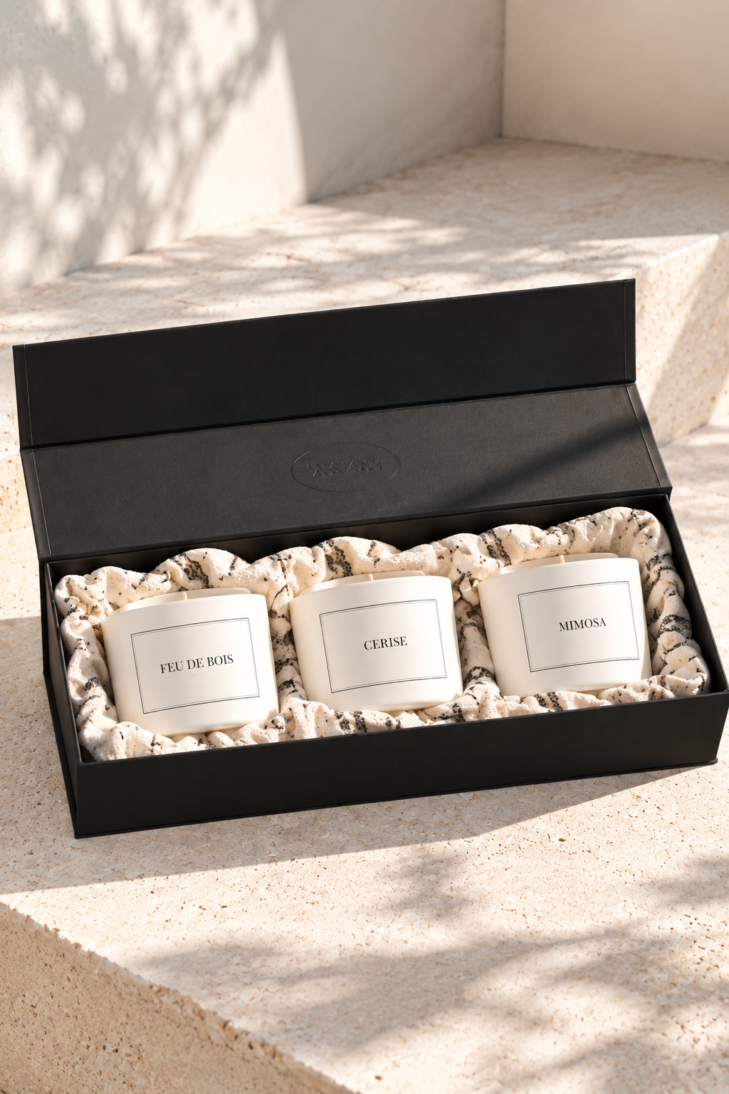 Coffret 3 bougies