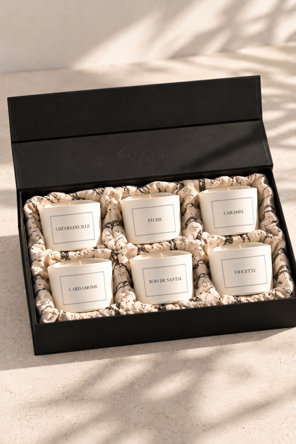Coffret 6 bougies