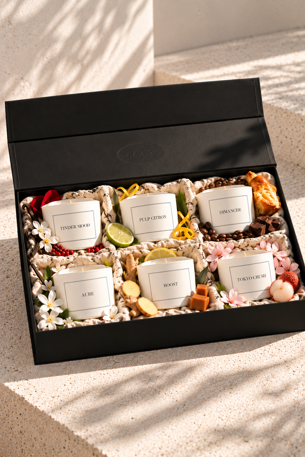 Coffret 6 bougies EXTRASMELL