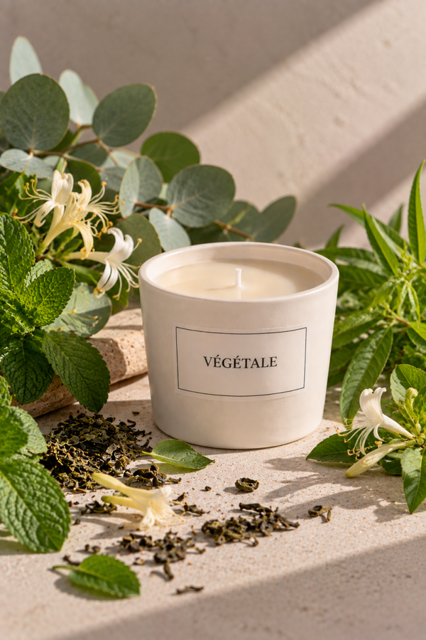 Bougie végétale