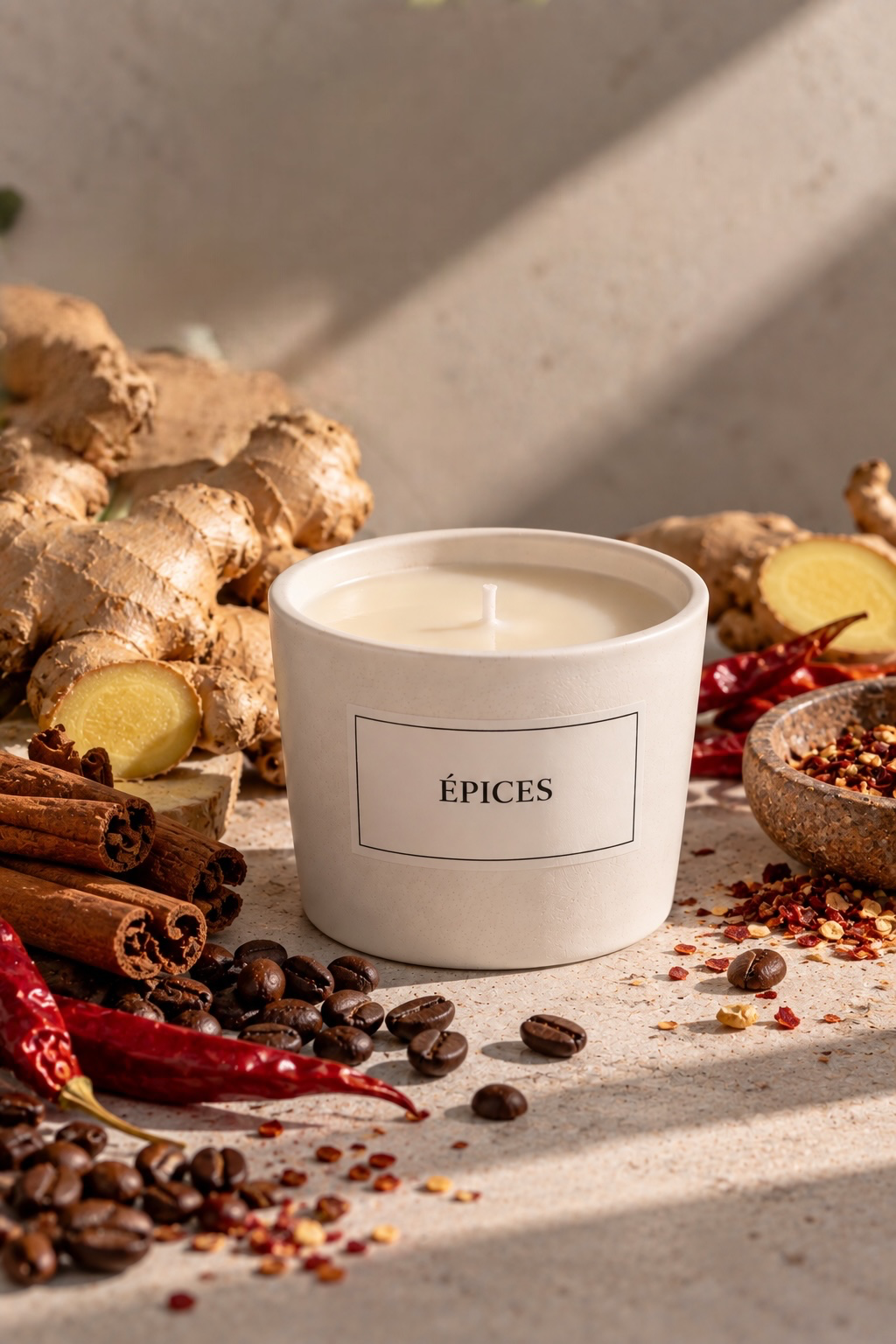 Bougie épicée