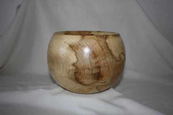 Tall Hand Made Highly Figured Sycamore Bowl