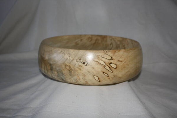 Spalted Norway Maple Solid Sided Bowl