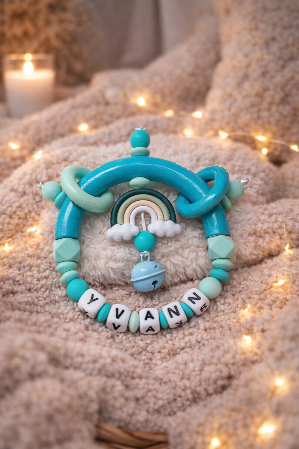 hochet jouet personnalisé bébé, hochet d'eveil personnalisé prenom bébé, cadeau bébé fille cadeau bébé garçon, cadeau nouveau né, jouet sensoriel