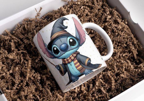 Mug stitch harry potter, tasse stitch harry potter, tasse personnalisée prénom stitch, mug personnalisé prénom stitch,personalized mug, personalisierte becher