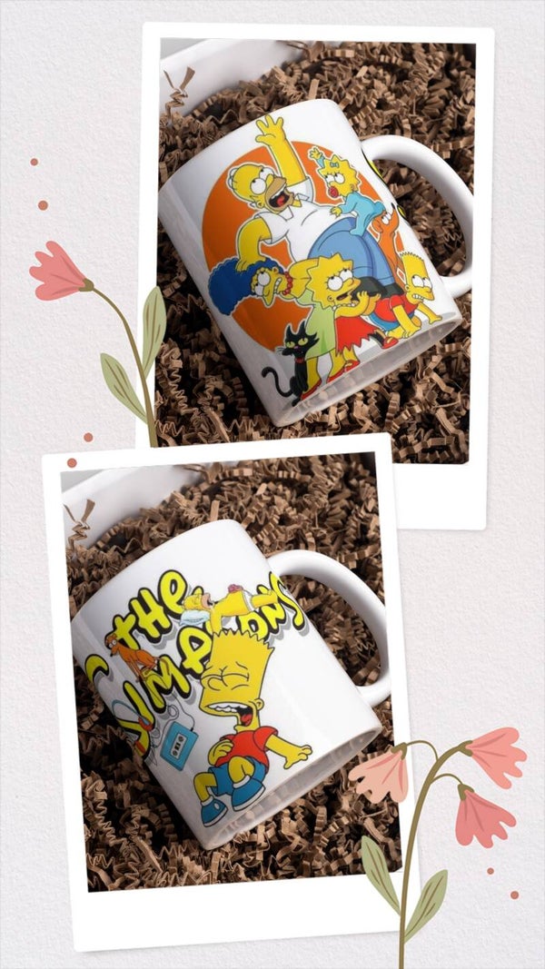 Mug simpson, tasse simpson, personalized mug, personalisierte becher