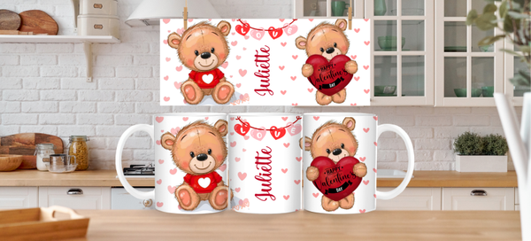 Fichier PNG ourson saint valentin