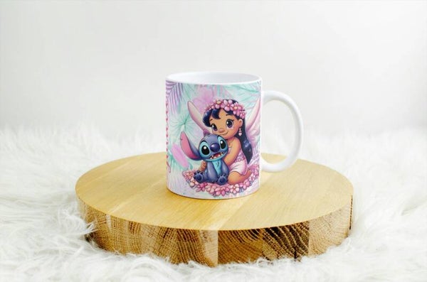 Mug lilo et stitch, tasse stitch lilo et stitch, tasse personnalisée prénom stitch, mug personnalisé prénom stitch, personalized mug, personalisierte becher