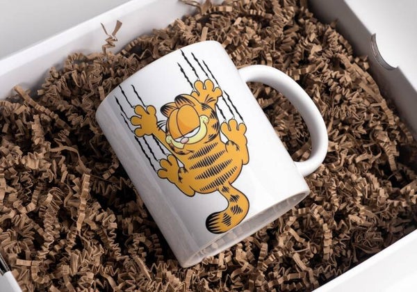 Mug garfield, tasse garfield, tasse personnalisée prénom, mug personnalisé prénom, personalized mug, personalisierte becher